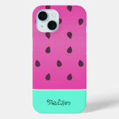 Wild Watermelon Slice | Personalisierter iPhone-Fa Case-Mate iPhone Hülle (Rückseite)