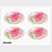 Wild Watermelon Stickers (Blatt)
