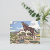 Wild West 4 Postkarte (Stehend Vorderseite)