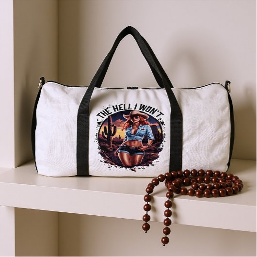 Wild-West-Abenteuerlust Duffle Bag