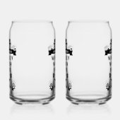 Wild West Americana Poker Dosenglas (Rechts)
