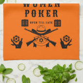 Wild West Americana Poker Geschirrtuch (Gefaltet)