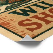 Wild West Animal Showdown Poster (Ecke)