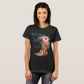 Wild West Art Girl T-Shirt (Vorne ganz)