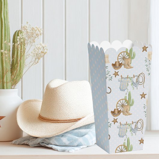 Wild West Baby Cowboy Geschenkschachtel