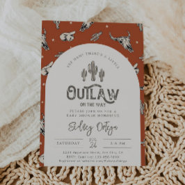 Wild West Baby Shower Einladungen | Cowboy Baby