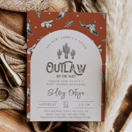 Wild West Baby Shower Einladungen | Cowboy Baby