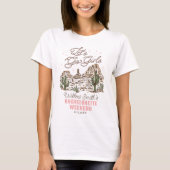 Wild West Bachelorette Let's Go Girls Tshirts (Vorderseite)