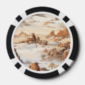 Wild-West-Bar-Saloon Pokerchips (Rückseite)