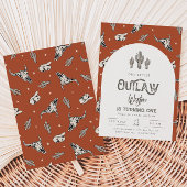 Wild West Birthday Einladung | Cowboy - Einladung