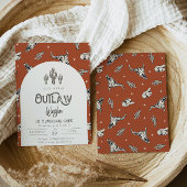 Wild West Birthday Einladung | Cowboy - Einladung