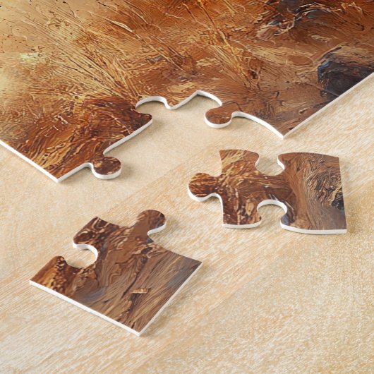 Wild West Bison Puzzle (Seite)