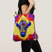 Wild West Bison quilt like Design Tasche (Von Nahem)