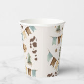 Wild West Boy First Rodeo Party Pappbecher (Rechts)