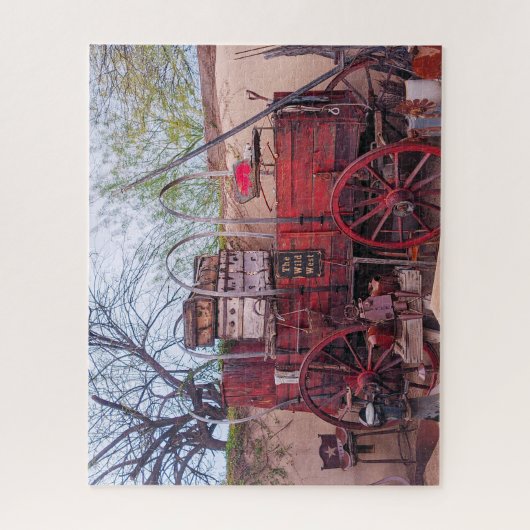Wild West Bühne Coach Puzzle (Vertikal)