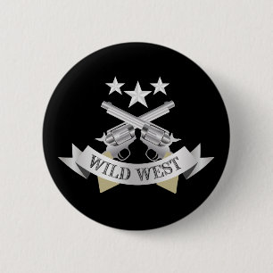 Wild West Button