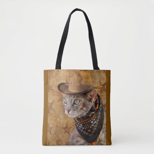 Wild West Cat Tasche (Vorderseite)