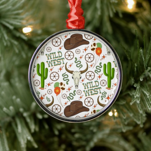 Wild West Christmas Ornament Keepsake (Baum)