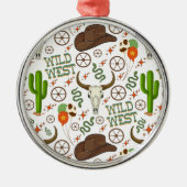 Wild West Christmas Ornament Keepsake (Vorne)