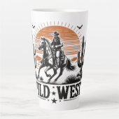 Wild_West_Cowboy_Adventure_LatteMug2 Milchtasse (Vorderseite)