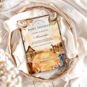 Wild West Cowboy Baby Shower Einladung