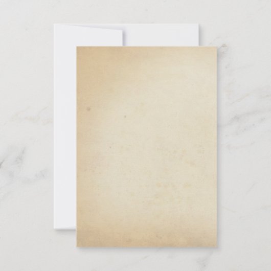 Wild West Cowboy Birthday Party Dankeskarte (Rückseite)