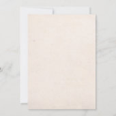 Wild West Cowboy Birthday Party Dankeskarte (Rückseite)