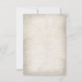 Wild West Cowboy Birthday Party Dankeskarte (Rückseite)