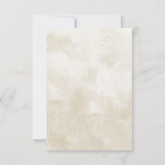 Wild West Cowboy Birthday Party Dankeskarte (Rückseite)