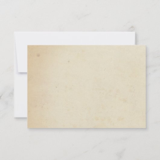 Wild West Cowboy Birthday Party Dankeskarte (Rückseite)