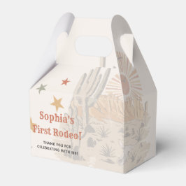 Wild West Cowboy Birthday Party Geschenkschachtel