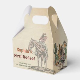 Wild West Cowboy Birthday Party Geschenkschachtel