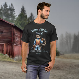 Wild West Cowboy Birthday T - Shirt