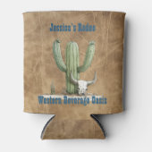 Wild West Cowboy Cooler Dosenkühler (Vorderseite)