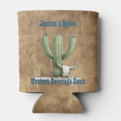 Wild West Cowboy Cooler Dosenkühler (Rückseite)