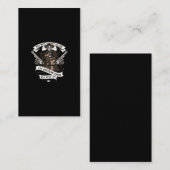 wild west cowboy culture the american legend wild visitenkarte (Vorne/Hinten)