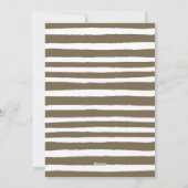 Wild West Cowboy Kids Valentinstag Feiertagskarte (Rückseite)