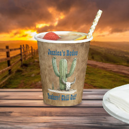 Wild West Cowboy Pappbecher