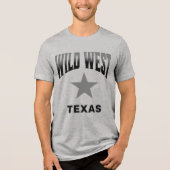 Wild West Cowboy Texas T - Shirt (Vorderseite)