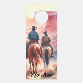 Wild West Cowboy Türanhänger