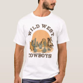 Wild West Cowboys T-Shirt (Vorderseite)