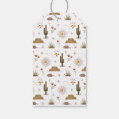 Wild West Cowgirl Birthday Party Danke für Ihre Un Geschenkanhänger (Rückseite)