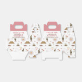 Wild West Cowgirl Birthday Party Fevor Box Geschenkschachtel (Ungefaltet)