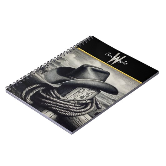 Wild West Elegance Notizblock (Linke Seite)