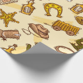 Wild West Geschenkpapier (Ecke)