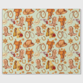 Wild West Geschenkpapier (Flach)