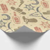 Wild West Geschenkpapier (Ecke)