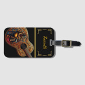 Wild West Guitar Artistry Gepäckanhänger (Vorderseite (Horizontal))