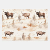 Wild West Horse Birthday Geschenkpapier Set (Vorderseite)