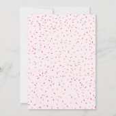 Wild West Horse Cowgirl Kindergeburtstag Einladung (Rückseite)